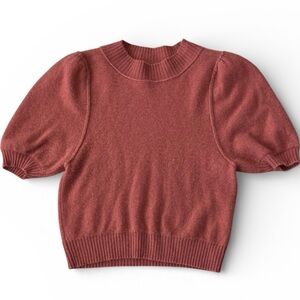 Free People Staycation Sweater Pullover Top Shirt 100% Cashmere Pink Womens XS